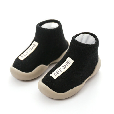 Baby & Toddler Sock Shoes | Breathable Cotton Non-Slip Soft Sole Floor Shoes - Image 3