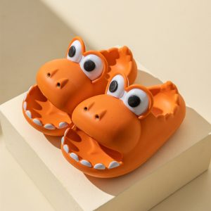 Kids cartoon dinosaur EVA slippers non-slip summer sandals